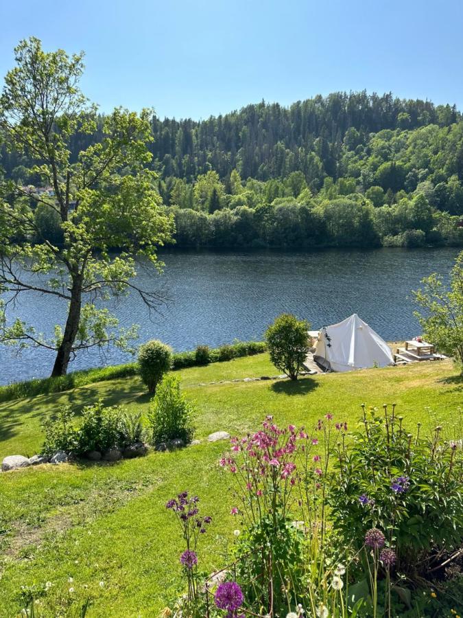 Glamping On Idyllic Lake, Paddle Boards & Rowboat Porsgrunn Luaran gambar