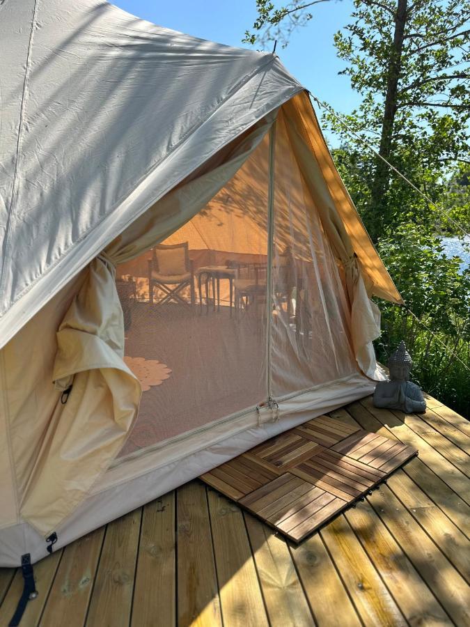 Glamping On Idyllic Lake, Paddle Boards & Rowboat Porsgrunn Luaran gambar