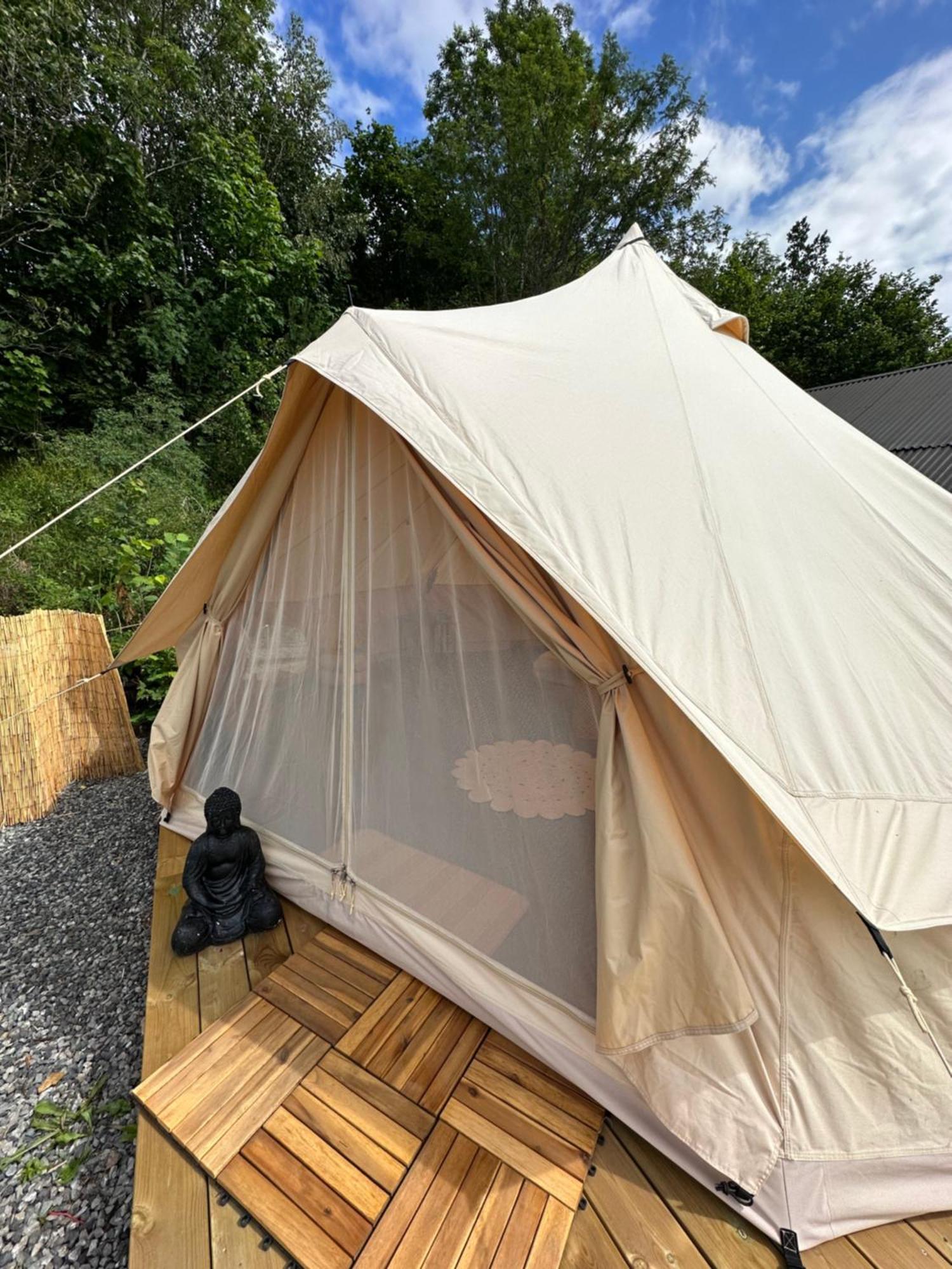 Glamping On Idyllic Lake, Paddle Boards & Rowboat Porsgrunn Luaran gambar