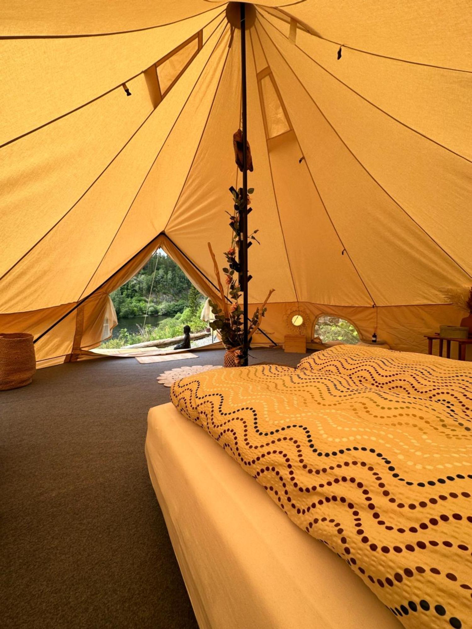 Glamping On Idyllic Lake, Paddle Boards & Rowboat Porsgrunn Luaran gambar