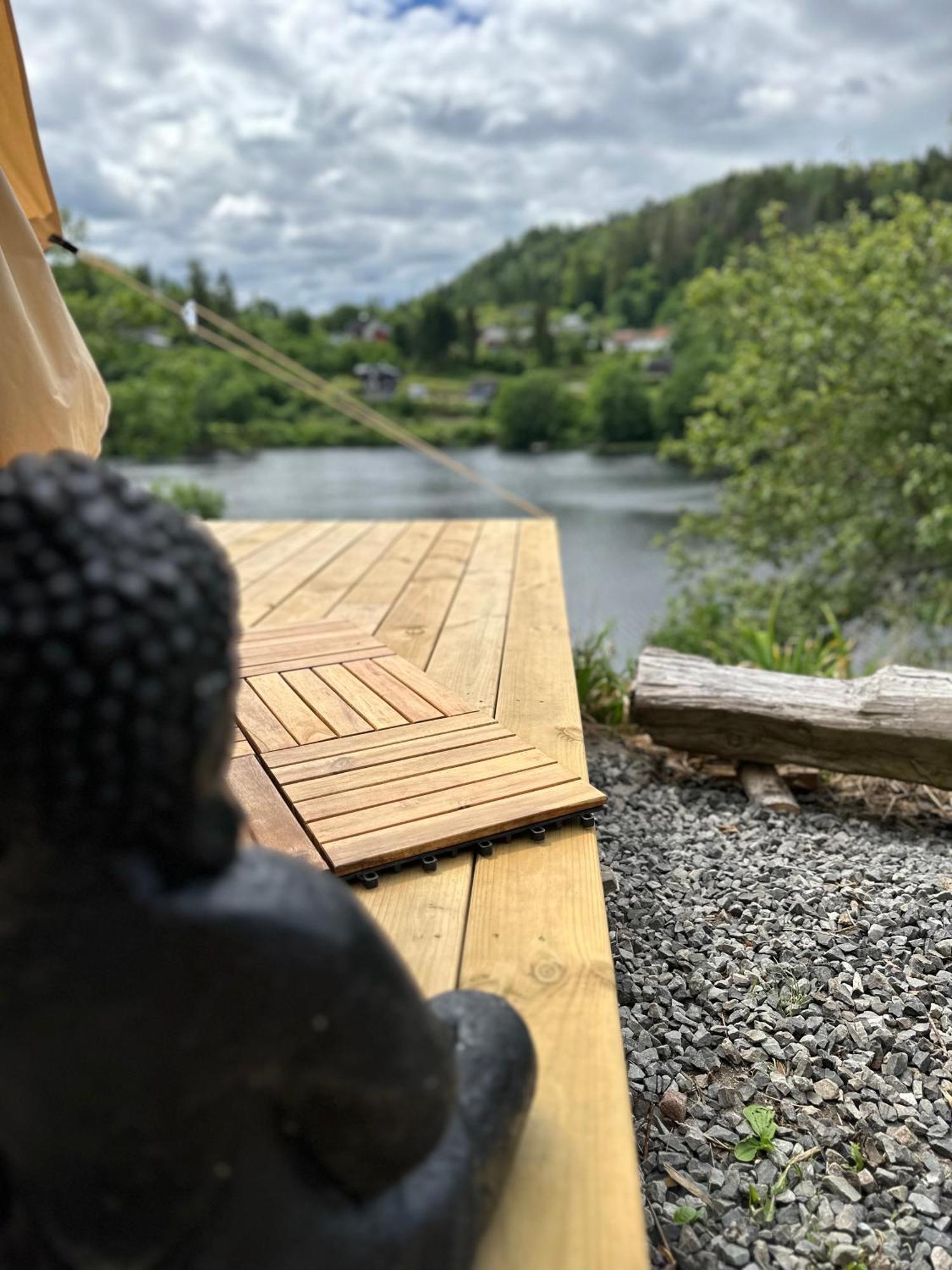 Glamping On Idyllic Lake, Paddle Boards & Rowboat Porsgrunn Luaran gambar